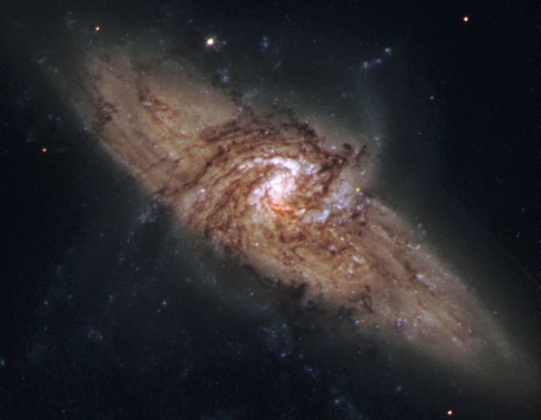 berlappende Galaxien
